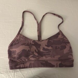 lululemon flow y sports bra size 6